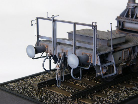 Німецька самохідна мортира 1/35 M&ouml;rser Karl Ger&auml;t 041 Trumpeter 00209 , збірна модель мортира Трумпетер TR00209 фото