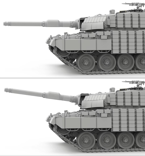 Немецкий основной боевой танк 1/35 Leopard 2 A4 (Украина) Meng TS-058 , сборная модель обт Леопард Менг TS-058 фото