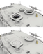Немецкий основной боевой танк 1/35 Leopard 2 A4 (Украина) Meng TS-058 , сборная модель обт Леопард Менг TS-058 фото 8