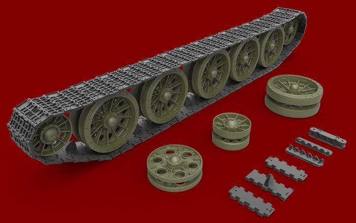 Советский гусеничный набор 1/35 Т-34/85 поздний (T-34/85 Running Gear) MiniArt 35227 , сборная модель Миниарт MA35227 фото