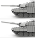 Немецкий основной боевой танк 1/35 Leopard 2 A4 (Украина) Meng TS-058 , сборная модель обт Леопард Менг TS-058 фото 9