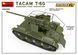 Румунський винищувач танків 1/35 TACAM Т-60 (Interior Kit) MiniArt 35230 , збірна модель пт-сау ТАКАМ Мініарт MA35230 фото 6
