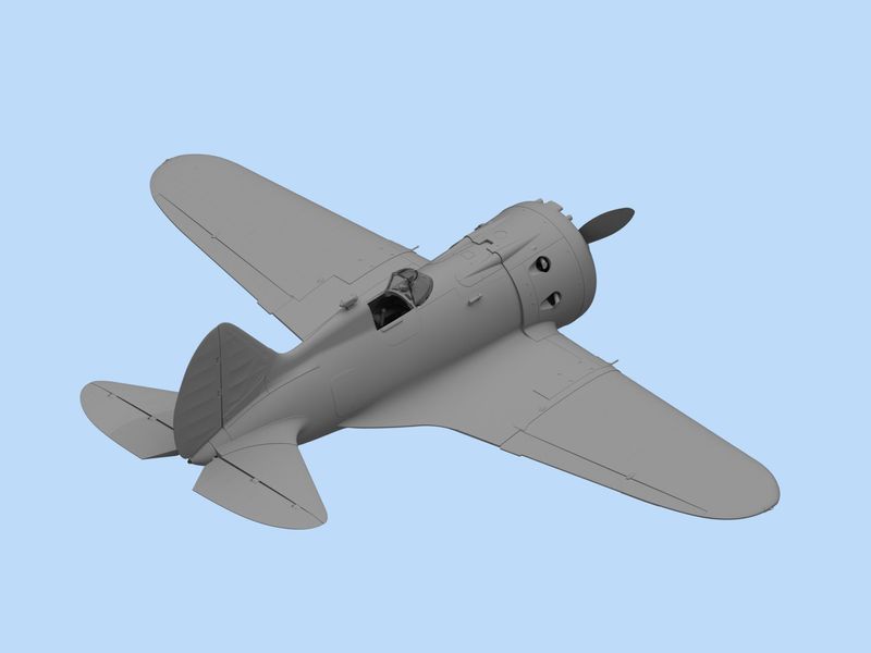 Збірна модель ICM 1/32 I-16 type 24 з радянськими пілотами (1939-1942) (32007) ICM32007 фото