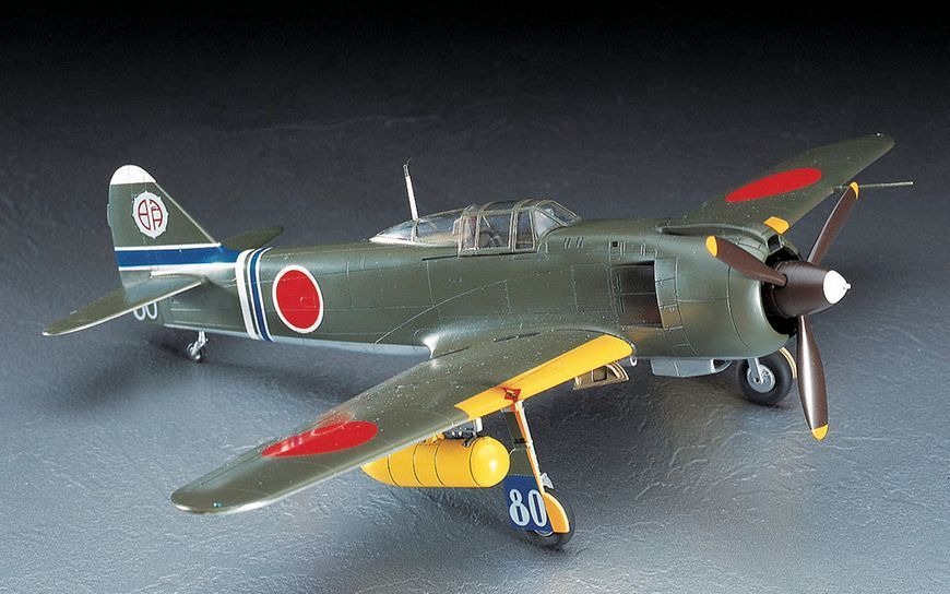 Сборная модель 1/48 японский истребитель Kawasaki Ki-100-I Otsu (Tony) Hasegawa 19138 HS19138 фото