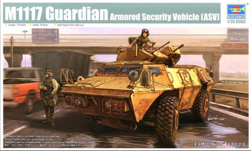 Сборная модель 1/35 американская бронетранспортёр M1117 (M1117 Guardian Armored Security Vehicle (ASV)) Trumpeter 01541 TR01541 фото