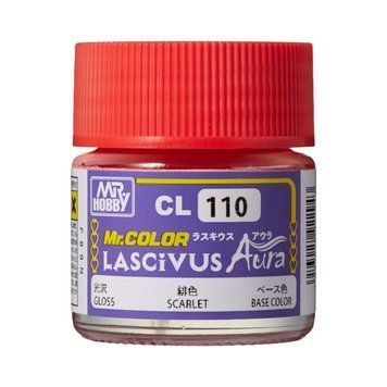 Акрилова фарба Mr.Color Lascivus Аура Яскраво-червона (Aura Scarlet) Mr.Hobby CL110 CL110 фото