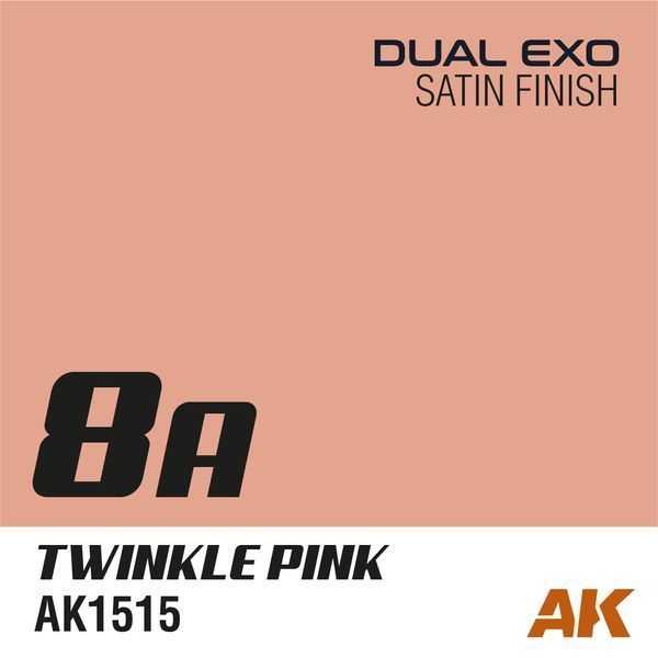 Набір акрилових фарб Рожевий 8A Twinkle Pink & 8B Char&rsquo;s Pink Dual Exo Set 8 AK-Interactive AK1550 AK1550 фото