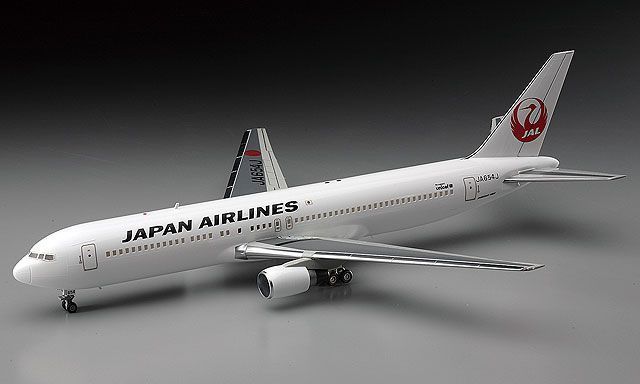 Збірна модель 1/200 американський пасажирський літак JAL B767-300ER Hasegawa 10713 HS10713 фото