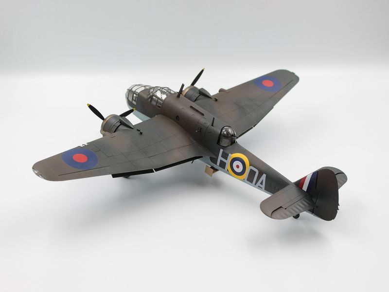 Сборная модель ICM 1/48 Bristol Beaufort Mk.I, Британский торпедоносец-бомбардировщик 2 Мировой Войны 48310 ICM48310 фото