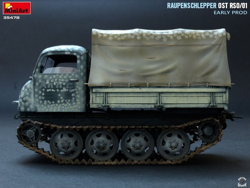 Німецький всюдихідний тягач 1/35 Raupenschlepper Ost RSO/01 Early Prod MiniArt 35478 , збірна модель Мініарт MA35478 фото