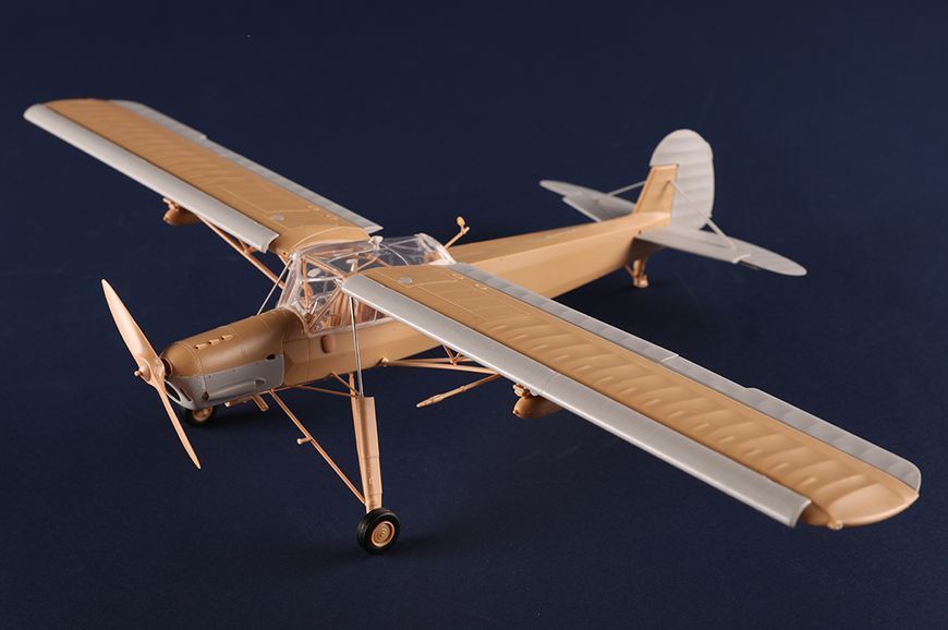Немецкий разведывательный самолет 1/35 Fieseler Fi 156 U Storch HobbyBoss 80184 , сборная модель Хоббибос HB80184 фото