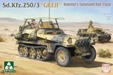 Сборная модель 1/35 немецкий бронетранспортер Sd.Kfz 250 с интерьером Takom 2194 TK2194 фото