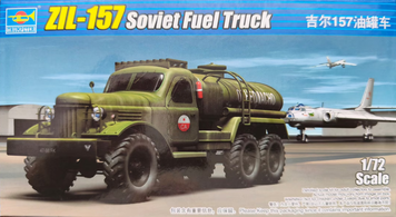 Радянський паливозаправник 1/72 ЗІЛ-157 Trumpeter 01102 , збірна модель вантажівка ЗІЛ Трумпетер TR01102 фото