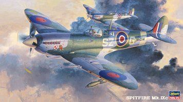 Збірна модель 1/48 британський винищувач Spitfire Mk. IXc Hasegawa 09079 HS09079 фото