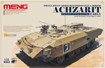 Збірна модель 1/35 Ізраїльський важкий бронетранспортер Achzarit (рання модифікація) Meng SS-003 SS-003 фото