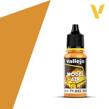 Акрилова фарба Жовта охра (Yellow Ochre) Vallejo VAL 71033 VAL 71033 фото
