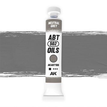 Олійна фарба Нейтральний Сірий (Neutral Grey) AK-Interactive AKABT100 AKABT100 фото