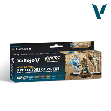 Набор красок &laquo;Защитники добродетели&raquo; Protectors of Virtue 8 шт Vallejo & Wizkids 80252 VAL 80252 фото