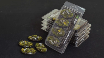 Овальна основа - Гірська місцевість (60 мм / 4 шт) GamersGrass Bases By Shape Highland (Oval) GGB-HLO60 GGB-HLO60 фото