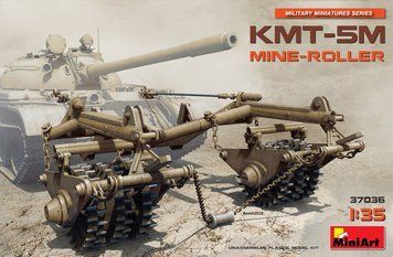Советский минный трал 1/35 КМТ-5М MiniArt 37036 , сборная модель трал КМТ Миниарт MA37036 фото
