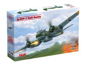 Сборная модель ICM 1/48 Ju 88P-1 Истребитель танков 48228 ICM48228 фото