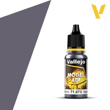 Акрилова фарба Чорний (металік) (Black (Metallic)) Vallejo VAL 71073 VAL 71073 фото