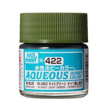 Акрилова фарба Aqueous Hobby Colors Світло-зелений (RLM82 Light Green) Mr.Hobby H422 H422 фото