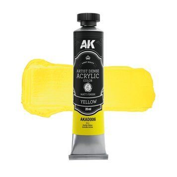 Акрилова фарба Artistic Dense Жовтий PY 3 (Yellow) 20 мл AK-Interactive AKAD006 AKAD006 фото