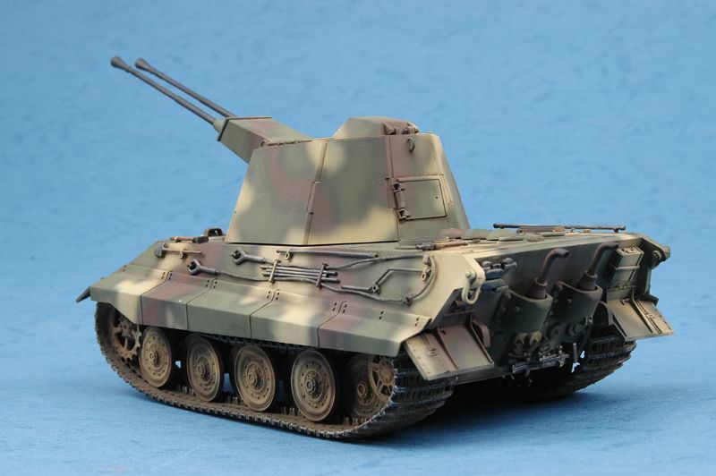 Немецкая самоходная зенитная установка 1/35 E-75 Flakpanzer Trumpeter 01539 , сборная модель Флак Трумпетер TR01539 фото
