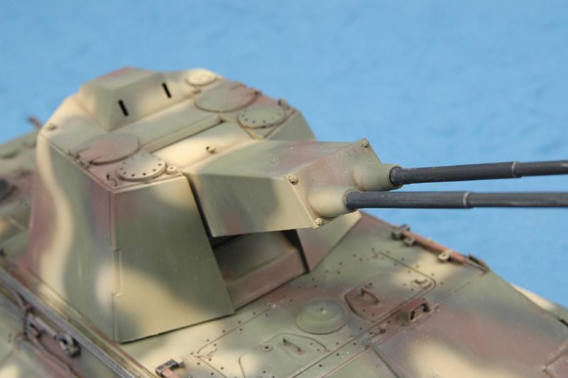 Немецкая самоходная зенитная установка 1/35 E-75 Flakpanzer Trumpeter 01539 , сборная модель Флак Трумпетер TR01539 фото