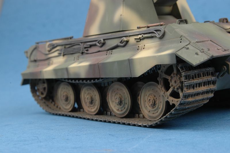 Немецкая самоходная зенитная установка 1/35 E-75 Flakpanzer Trumpeter 01539 , сборная модель Флак Трумпетер TR01539 фото