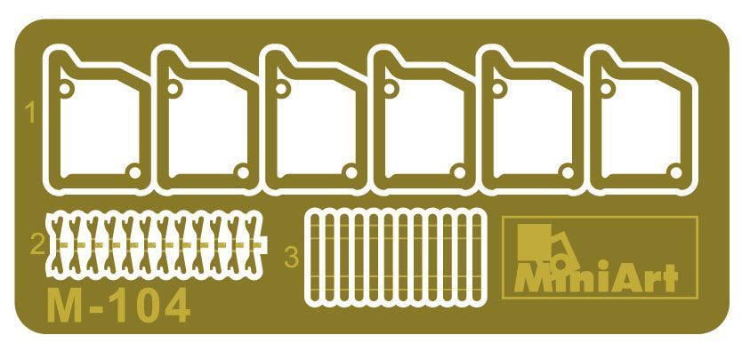 Паливні каністри 1/35 з лійками (Allies Jerry Cans Set WW2) MiniArt 35587 , збірна модель каністр Мініарт MA35587 фото