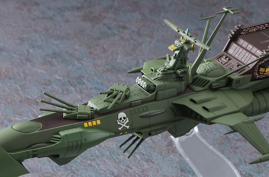 Збірна модель 1/2500 космічний корабель Space Pirate Battleship Arcadia з аніме Галактичний Експрес 999 Hasegawa 64520 HS64520 фото