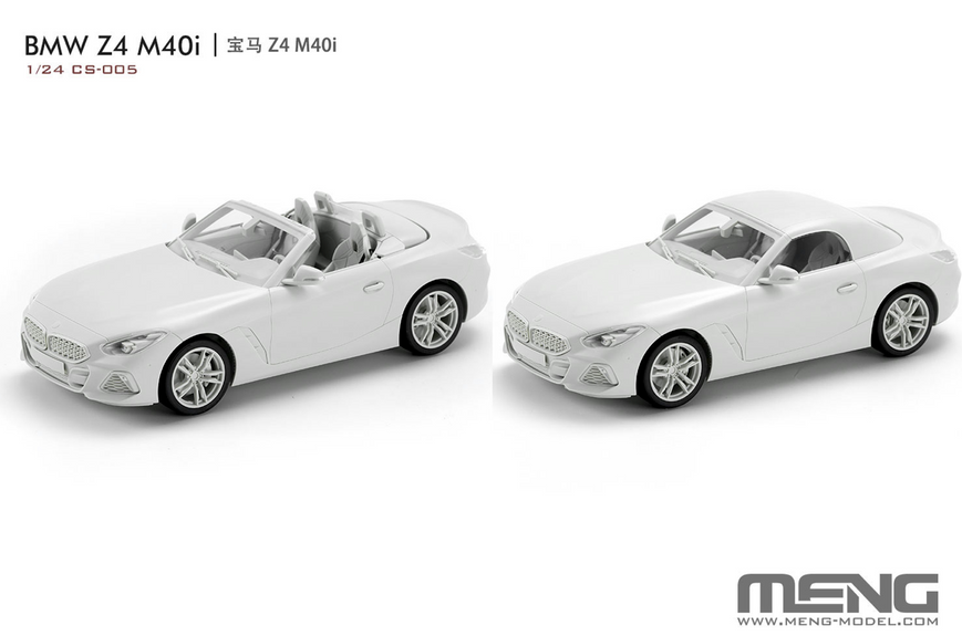 Збірна модель 1/24 автомобіль BMW Z4 M40i Meng CS-005 CS-005 фото