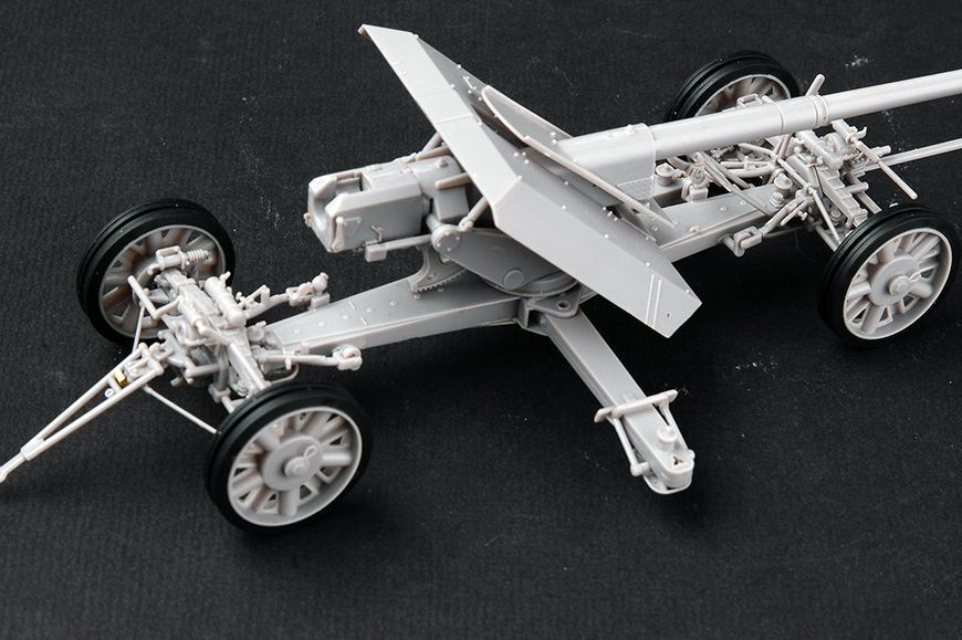 Немецкая полевая пушка 1/35 8.8 cm Pak 43/41 Trumpeter 02308 , сборная модель пушка Пак Трумпетер TR02308 фото