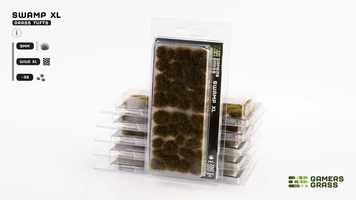 Пучки трави - Болотні 8 мм GamersGrass Grass Tufts Swamp XL GG8-SW GG8-SW фото