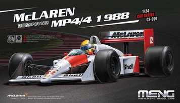 Збірна модель 1/24 Автомобіль McLaren MP4/4 1988 Meng CS-007 CS-007 фото