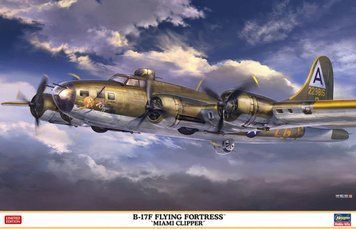 Збірна модель 1/72 американський бомбардувальник B-17F Flying Fortress Hasegawa 02462 HS02462 фото