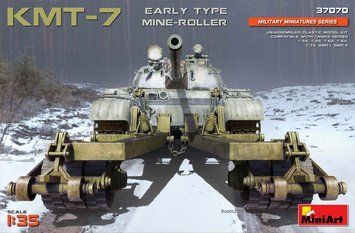 Советский минный трал 1/35 КМТ-7 Early MiniArt 37070 , сборная модель трал КМТ Миниарт MA37070 фото