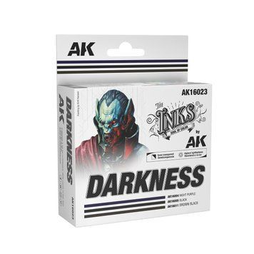 Набір акрилових фарб Темрява (Darkness The Inks) AK-Interactive AK16023 AK16023 фото