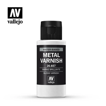 Глянцевый лак для металликов &laquo;Gloss Metal Varnish&raquo; 60 мл Vallejo Metal Color 26657 VAL 26657 фото