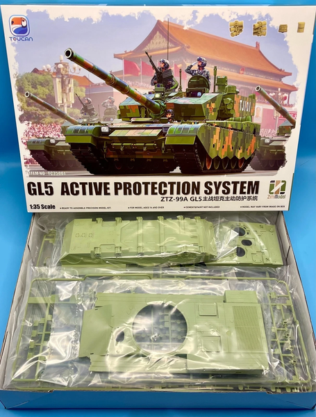 Китайський основний бойовий танк 1/35 ZTZ-99A GL5 Toucan TC35001 , збірна модель обт ZTZ Тукан TC35001 фото