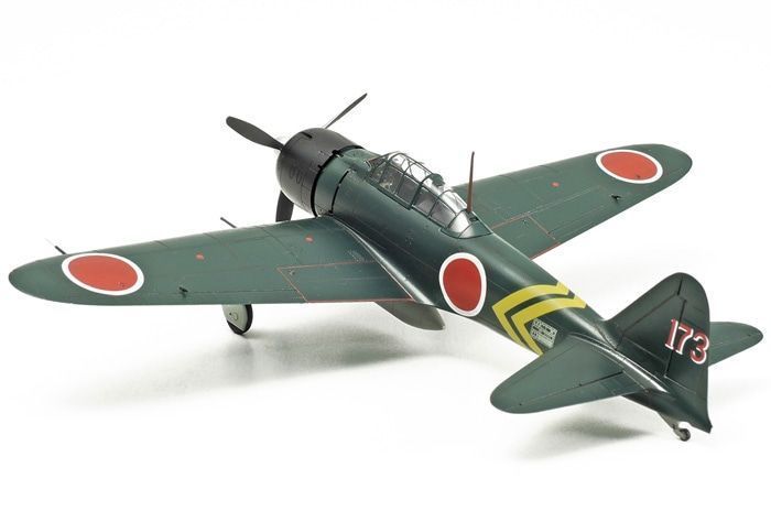 Японский палубный истребитель 1/72 Mitsubishi A6M3 Zero Model 22 Tamiya 60785 , сборная модель самолета Тамия TAM60785 фото
