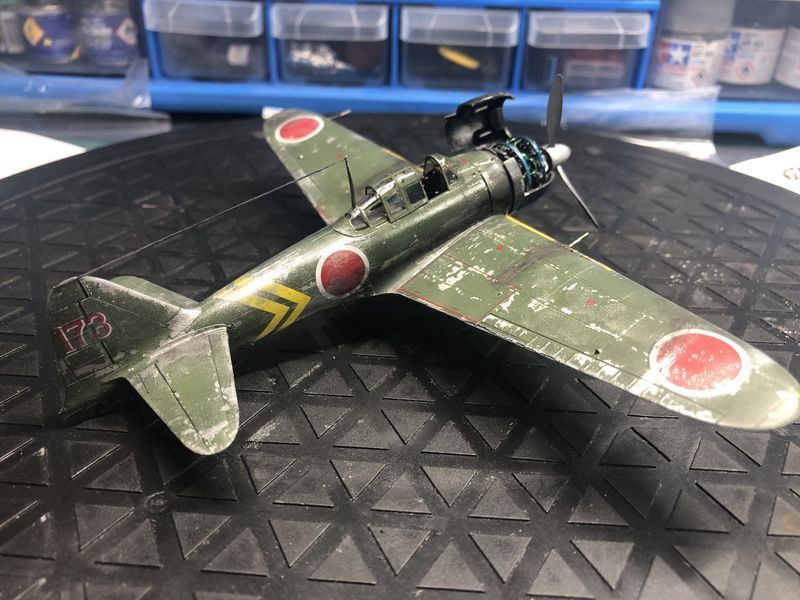Японский палубный истребитель 1/72 Mitsubishi A6M3 Zero Model 22 Tamiya 60785 , сборная модель самолета Тамия TAM60785 фото
