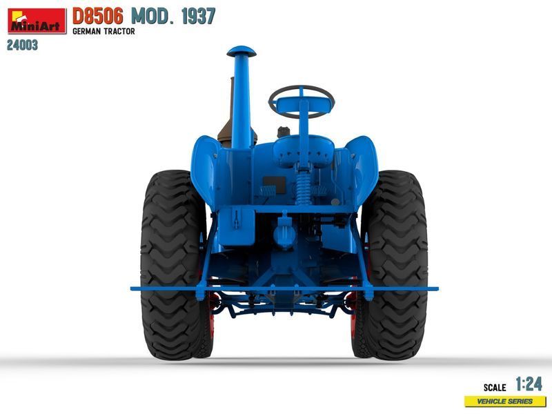 Німецький трактор 1/24 D8506 мод. 1937 MiniArt 24003 , збірна модель Мініарт MA24003 фото