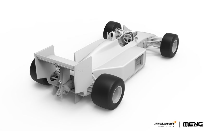 Збірна модель 1/24 Автомобіль McLaren MP4/4 1988 Meng CS-007 CS-007 фото