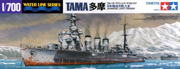 Японский крейсер 1/700 Tama Tamiya 31317 , сборная модель крейсер Тама Тамия TAM31317 фото