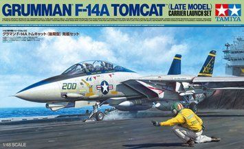 Американський винищувач 1/48 Grumman F-14A Tomcat Tamiya 61122 , збірна модель літака Томкет Тамія TAM61122 фото