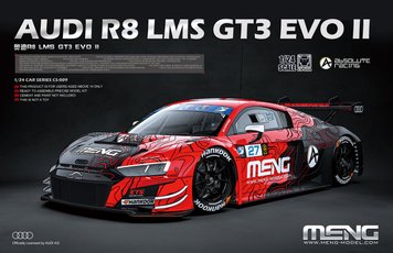 Збірна модель 1/24 Автомобіль Audi R8 LMS GT3 EVO II Absolute Racing Meng CS-009 CS-009 фото