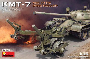Советский минный трал 1/35 КМТ-7 MiniArt 37045 , сборная модель трал КМТ Миниарт MA37045 фото